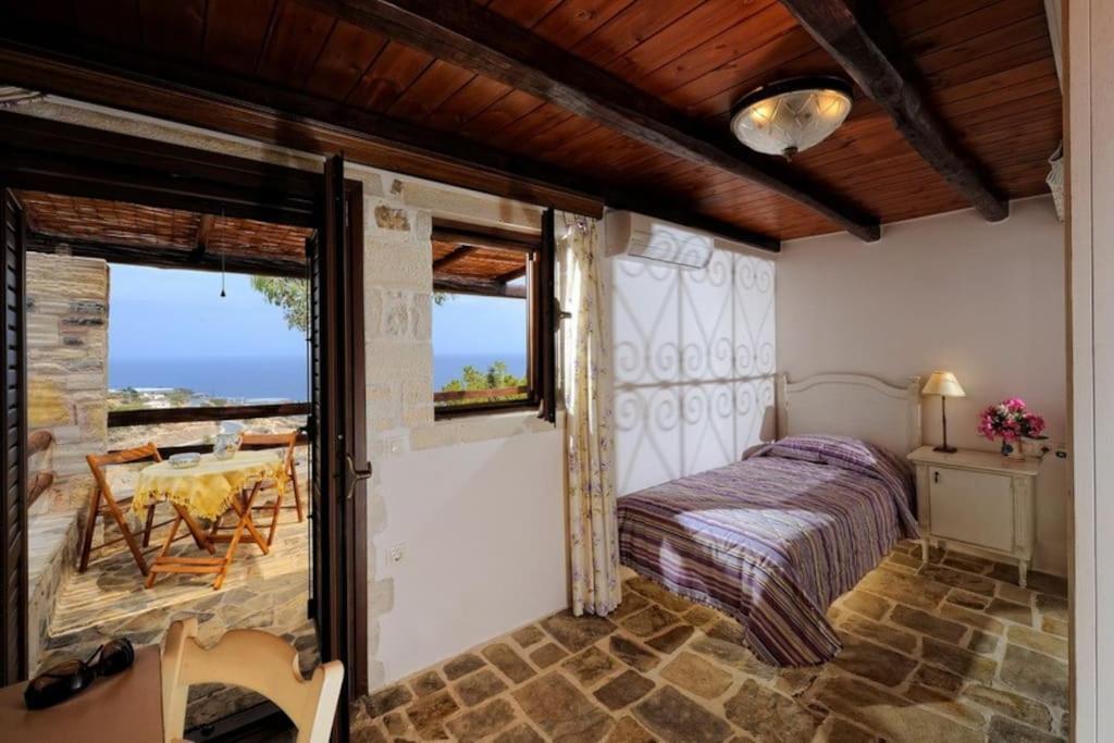 Stone House With Sea View Villa Achlia Luaran gambar